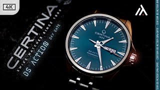 Certina DS Action DayDate Powermatic 80 Tienes que amar la relojería suiza  Reloj automático [upl. by Cattan]