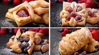 Puff Pastry 4 Ways [upl. by Ikcin]