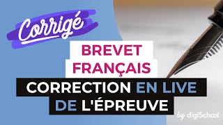 Brevet 2017  Correction de lépreuve de Français [upl. by Jaquenetta282]