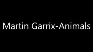 Martin Garrix Animals lyrics [upl. by Nahgeem]