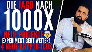 EXPERIMENT Die Suche nach 1000x Krypto  4 Neue ICOs  Teil 9 [upl. by Jeno43]