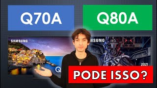 Q70 vs Q80A 2021  POLEMICO Qual tem a melhor imagem [upl. by Reese]