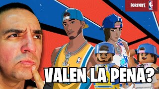 🏀 VALEN LA PENA LAS SKINS DE NBA X FORTNITE 🏀 2024 COLABORACIÓN [upl. by Owades]