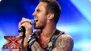 Joseph Whelan sings Sweet Child O Mine  Arena Auditions Week 4  The X Factor 2013 [upl. by Cooe]