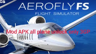 aerofly FS 2023 mod APK all plane unlock only 3GB [upl. by Aiekram149]