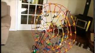 Knex easy instructions Knex Ferris Wheel best tutorial [upl. by Wise]