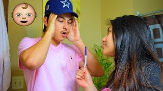 IM PREGNANT PRANK ON BOYFRIEND BACKFIRES [upl. by Ilujna]