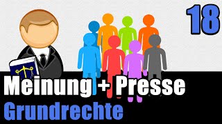 Art 5 I GG  Meinungs und Pressefreiheit  Staatsrecht II 18 [upl. by Ailssa]