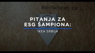 Upoznajte ESG Šampione iKEA Srbija [upl. by Einapets]