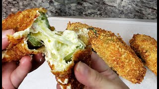 JALAPENO POPPERS  Crunchy Cream Cheese Jalapeno Poppers [upl. by Reuben698]