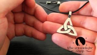 Triquetra Necklace From The Moonlight Shop [upl. by Eeluj]