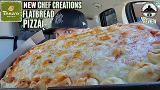 Panera Bread® CHEF CREATIONS FLATBREAD PIZZA Review 🍞👨‍🍳🍕  CHEESE 🧀 [upl. by Dagney15]