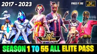 Season 1 To All Elite Pass Free Fire  Full Collection  MYT [upl. by Ariahs]