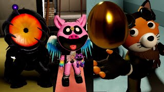 Playing Piggy The Hunt for Roblox Eggs [upl. by Blythe325]