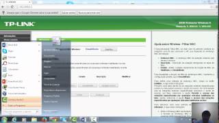 Video Aula como configurar Roteador Wireless pelo MAC [upl. by Aissatsan]