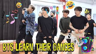 Lets See How BTS Learn Their Dances [upl. by Idalia]