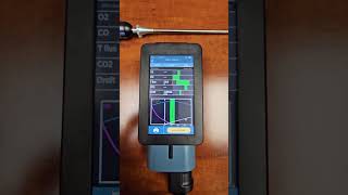 NOVO Flue Gas Analyser Pro Mode with stoichiometric graph [upl. by Det]