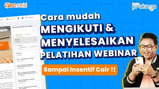 CARA MENGIKUTI PELATIHAN WEBINAR ZOOM PRAKERJA 2024 di YECCOID [upl. by Damalas568]