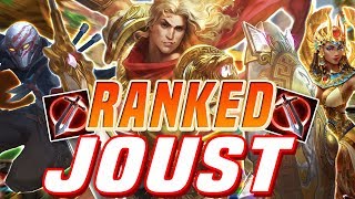 Smite 3v3 RANKED JOUST Ft Weak3n and Inbowned  3 Warriors Blessings are OP [upl. by Efrem]