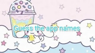 Guess the App names✨ guess the app challenge like subscribeformore share ytvideo [upl. by Carrnan]