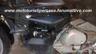 HONDA DEAUVILLEBMW 1200 GSFARETTI HELLA CON KIT XENON [upl. by Nahama]