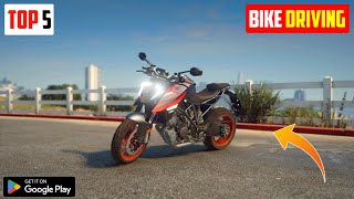 Top 5 Realistic BIKE RACING Games for Android l Best Bike Racing Games on Android 2023 [upl. by Barabbas]