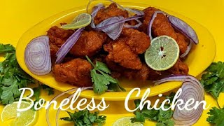 restaurant style boneless chicken  chicken tamil kitchen subscribe bonelesschicken cwc [upl. by Seligmann]