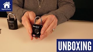 Unboxing Setup amp Review of the Fingerprint BenjiLock by Hampton amp BenjiLock TSA TravelLuggage Lock [upl. by Sorel]