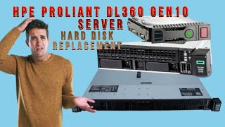 HPE ProLiant DL360 Gen10 Server Hard Disk Replacement Shorts [upl. by Nadeen453]