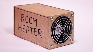 How to Make a Portable Room Heater At Home under 1 [upl. by Thacker]