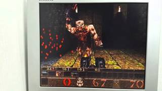 Quake timedemo demo1 benchmark  Cyrix 486DRx2 66MHz  ULSI Mathco DX2  CLGD5434 1MB VLB [upl. by Adrea]