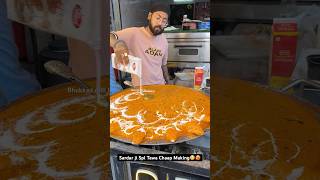 Sardar ji Spl Tawa Chaap Making😳🥵 Indian Street Food [upl. by Carman81]