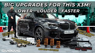 Making this X3M Lower Louder and Faster Stage 2 Pack AA Midpipe  Remus Exhaust MSS HAS Eventuri [upl. by Amaris17]