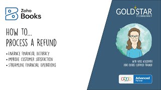 How to process a refund in Zoho Books [upl. by Bromleigh]