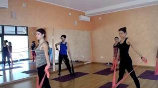 Masterclass Pilates Elastiband corso istruttori 1°livello [upl. by Ylrebmek73]