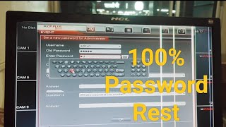 CP PLUS DVR Password Reset How to Recover CP PLUS DVR Password Dahua DVR password reset [upl. by Nnyrat]