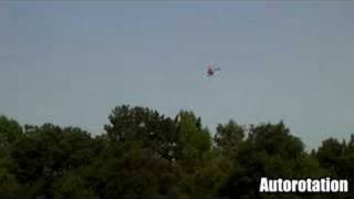 Stanford Autonomous Helicopter  Autorotation landing [upl. by Nedroj406]