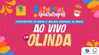 CARNAVAL DE OLINDA 2024  TV GUARARAPES  RECORD 12022024 [upl. by Aneehsor395]