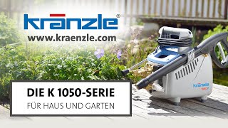 Die Kränzle K 1050Serie  Hochdruckreiniger für Haus und Garten [upl. by Eenaej424]