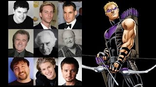 Comparing The Voices  Hawkeye [upl. by Azzil455]