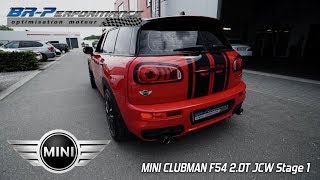 Mini Clubman F54 20T JCW Remap Stage 1 By BRPerformance [upl. by Gunning]