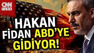 Türkiyeden ABDye Kritik Ziyaretler Bakan Fidan da Washingtona Gidiyor Haber [upl. by Benton]