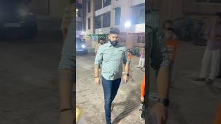 Big politician at our society  Marathi mini vlog 7 navratrishortsviralmarathivloggervlogs [upl. by Adirf931]