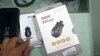 Cara Pemakaian ezCast HDMI Dongle Wifi Display  1080P [upl. by Publius]