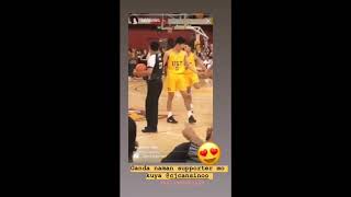 Alliana Dolina Supportive Girlfriend of UST King Tiger CJ Cansino Reupload [upl. by Yleve]