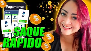 APP Pagando Com Saque BAIXO  Renda Extra Na Internet cashday [upl. by Aholla]