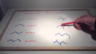 Nomenclature 1  Naming Organic Molecules alkanes [upl. by Jemena]