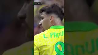 Paraguay 00 Brazil Missed Penalty calmdown haiti football fifa [upl. by Cate]