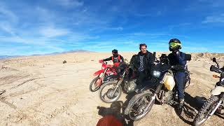 Ocotillo Wells February 2024 Dirt Bike Rides Ktm 690 enduro r 525exc Gasgas 300 Suzuki dr650 [upl. by Adnauq]