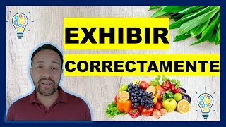 ¿Cómo EXHIBIR CORRECTAMENTE mis frutas y verduras en mi tienda de abarrotes [upl. by Tepper]